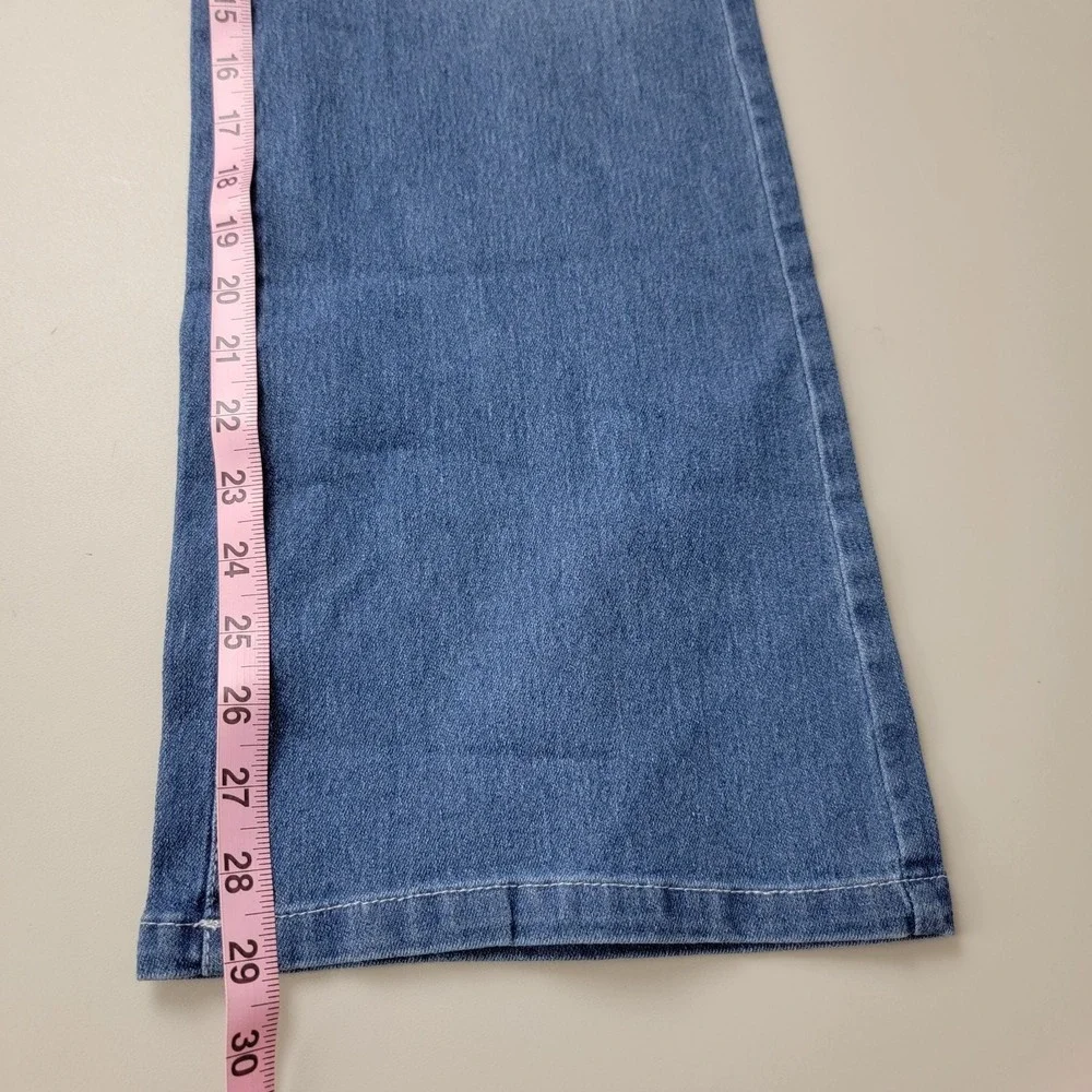 Judy Blue Womens Mid Rise‎ XL Blue Stretch Jeans Preppy Denim School 34